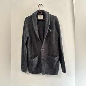 Abercrombie & Fitch Shawl Collar Cardigan - Size L - EUC Excellent Used Cond